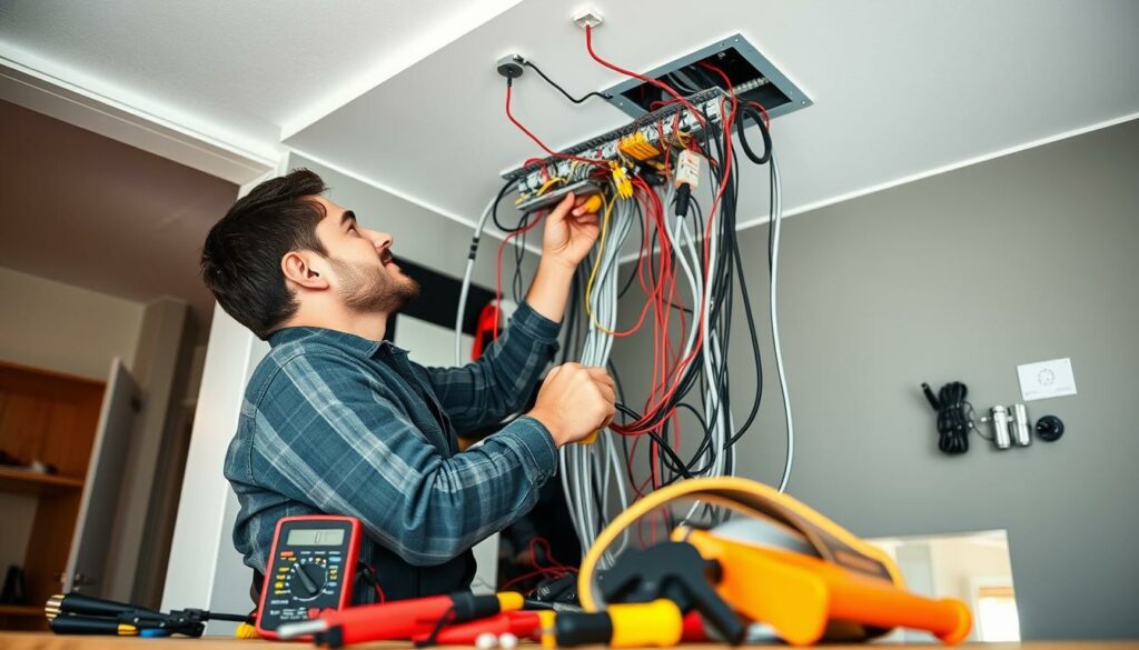 Usługi elektryczne profesjonalnego elektryka